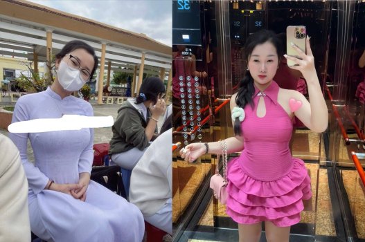 Cô nữ sinh mũm mĩm đi bar bị cuốn vào khoảnh khắc gần gũi