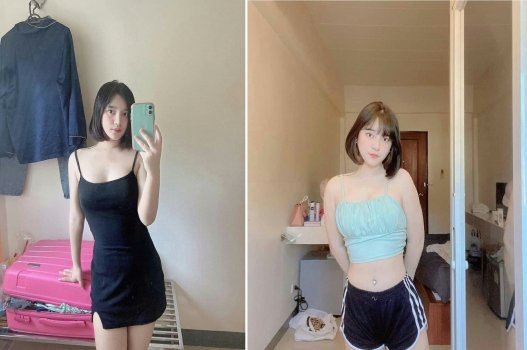 Tóc ngắn xinh xắn mọi tư thế đều đáp ứng